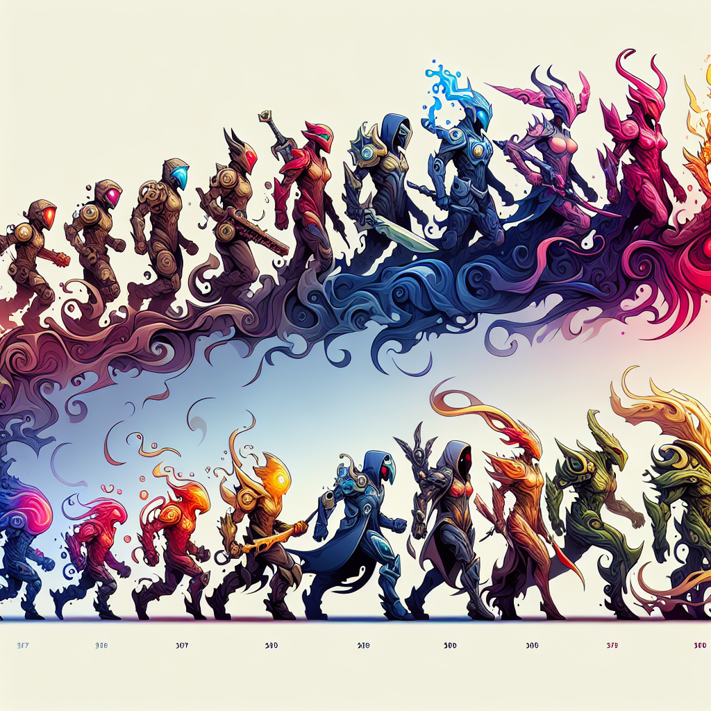 Exploring the Evolution of Main Heroes in Mobile Legends